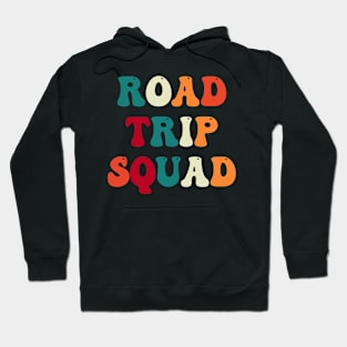 Road Trip Squad Summertime Vacation Getaway 2023 Retro Hoodie